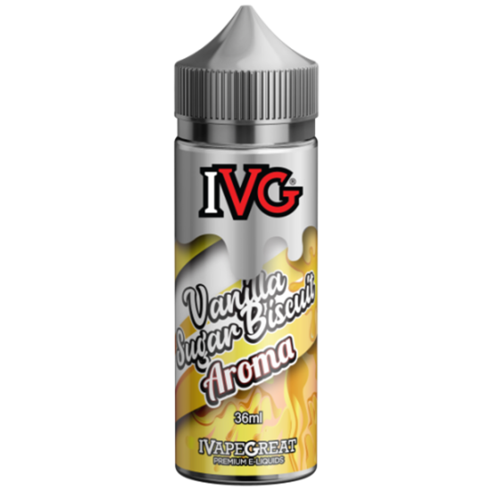 IVG Vanilla Sugar Biscuit Flavor Shots 120ml