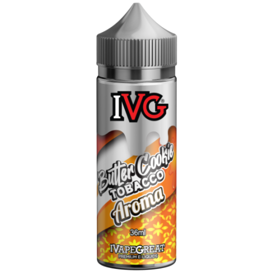 IVG Butter Cookie Tobacco Flavor Shots 120ml