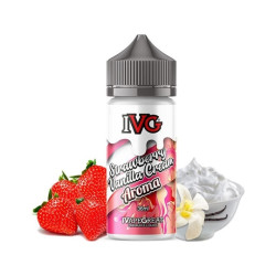 IVG Strawberry and Vanilla Cream Flavor Shots 120ml