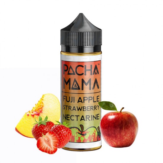 Pacha Mama Fuji Apple Strawberry Peach 120ml
