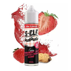 S-Elf Juice Pud Puds Strawberry Jam & Clotted Cream Scone 20ml/60ml