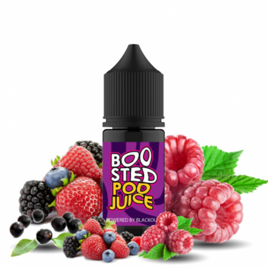 Blackout Boosted Pod Juice Triple Berry Flavorshot 10ml/30ml